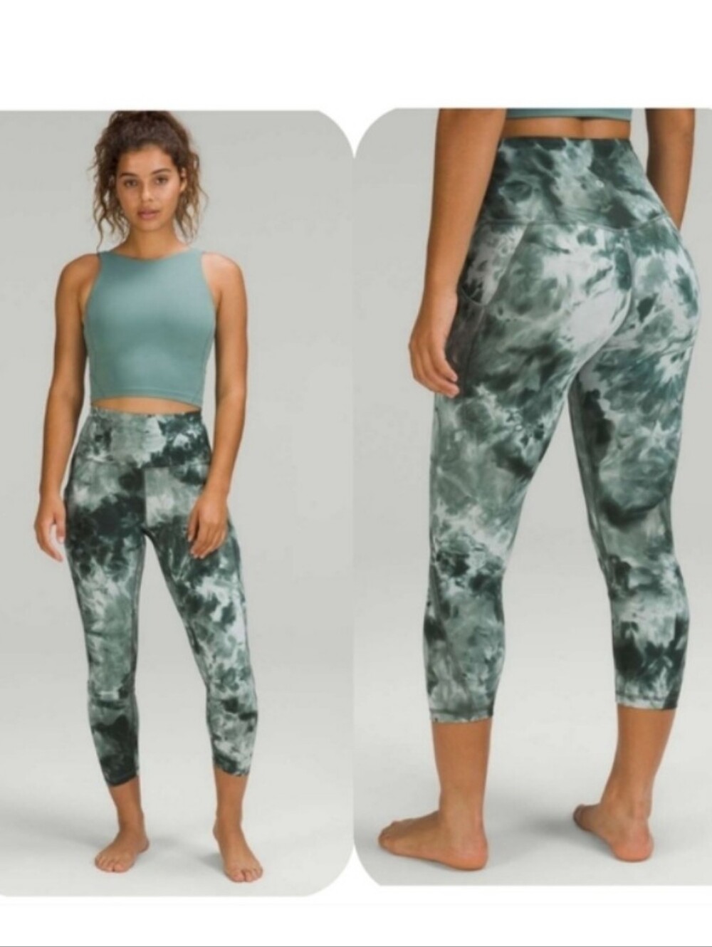 Lululemon Align High-Rise Pant with Pockets 25" Diamond Dye Smoked Spruce